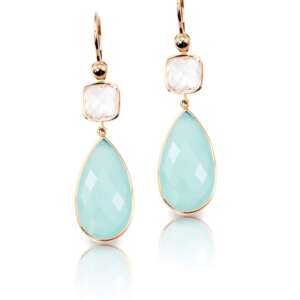 water earrings